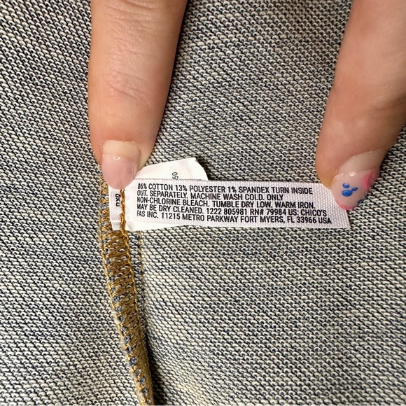 Light Wash Denim Jacket Stretch Cotton-Blend Classic Trucker Coastal Blue S Soma - Picture 11 of 15